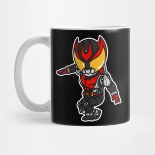 Kamen Rider Kiva Chibi Style Kawaii Mug